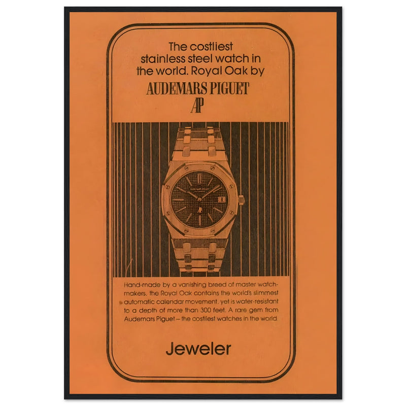 Audemars Piguet Royal Oak Vintage Poster Ad