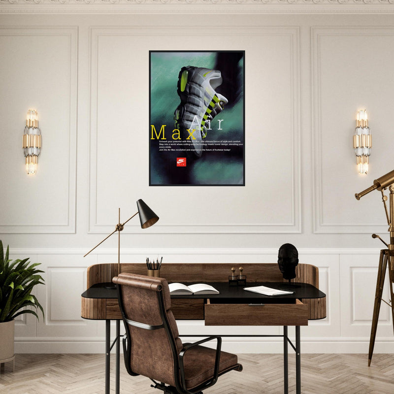 Nike Air Max Vintage Poster Ad