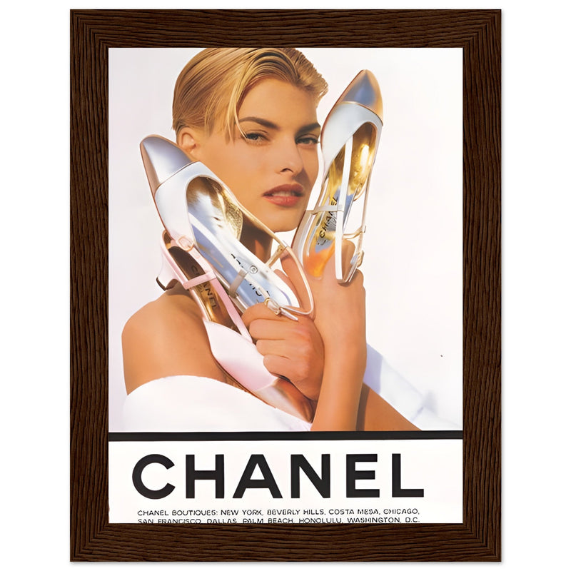 Chanel Vintage Poster Ad
