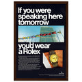 Rolex Day-Date UN Vintage Poster Ad