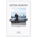 Aston Martin Vintage Poster Ad - 1964 James Bond Goldfinger