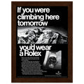 Rolex Explorer Everest Vintage Poster Ad