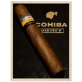 Cohiba Maduro 5 Vintage Cigar Poster