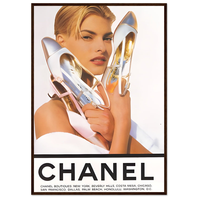 Chanel Vintage Poster Ad