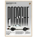 Porsche 930 Turbo 1975 Vintage Poster Ad