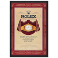 Rolex Oyster-Perpetual Vintage Poster Ad