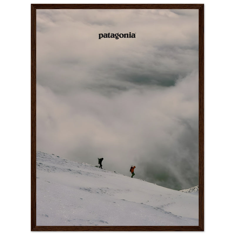 Patagonia Mountain Toppers Vintage Poster Ad
