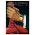 Rolex Day-Date The President's Watch Vintage Poster Ad