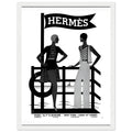 Hermes Flag Vintage Poster Ad
