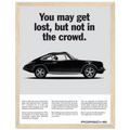 Porsche Vintage Poster - Lost