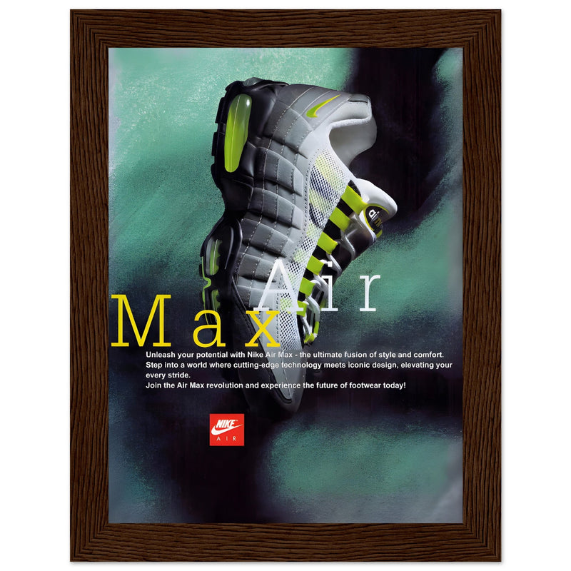 Nike Air Max Vintage Poster Ad