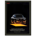 Pirelli BWM M5 Vintage Advertisement Poster