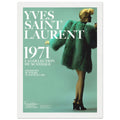 YSL 1971 Vintage Poster