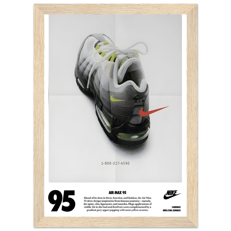 Nike Air Max 95 Vintage Poster Ad
