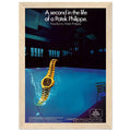 Patek Philippe A Second In the Life Vintage Poster