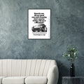 Porsche 911 Vintage Ad Poster