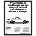Porsche All New 911 Vintage Poster