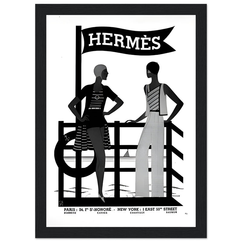 Hermes Flag Vintage Poster Ad