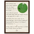 Rolex World Cup Of Golf Vintage Poster Ad