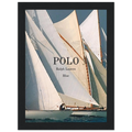 Polo Ralph Lauren Vintage Ad Poster - Polo Blue