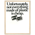 Visa Mastercard Vintage Poster