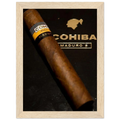 Cohiba Maduro 5 Vintage Cigar Poster