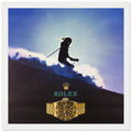 Rolex Skiing Vintage Poster Ad