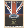 Louis Vuitton Classic Car Show Vintage Poster Ad