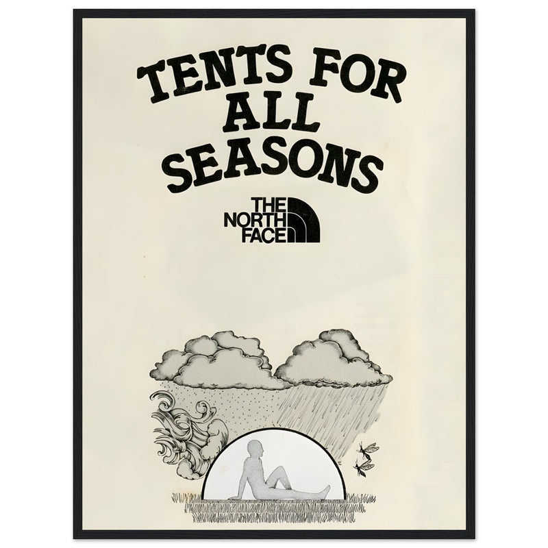 The North Face All Season Vintage Poster