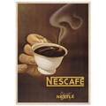 Nestle Nescafe Vintage Poster