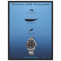 Rolex Deepsea Vintage Poster Ad