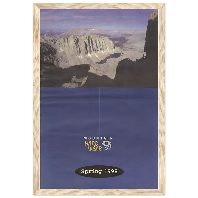 Mountain Hardwear Spring 1998 Vintage Poster