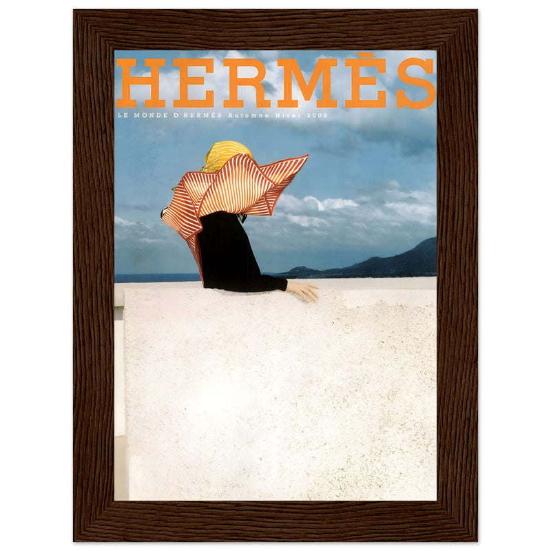Hermes Le Monde Vintage Poster