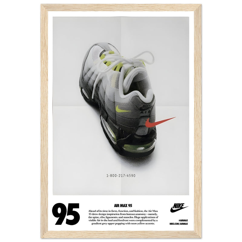 Nike Air Max 95 Vintage Poster Ad
