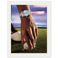Rolex Day-Date Golfing Vintage Poster