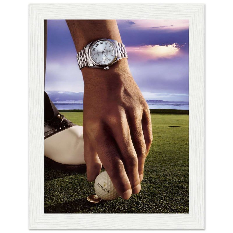 Rolex Day-Date Golfing Vintage Poster