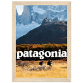 Patagonia Hikers Vintage Poster Ad