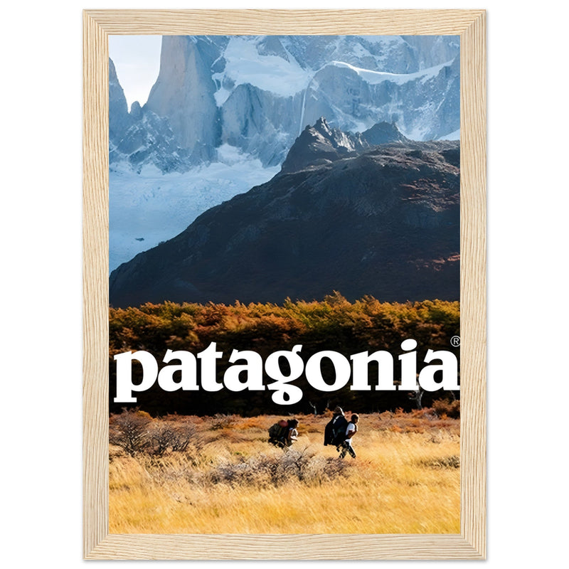 Patagonia Hikers Vintage Poster Ad