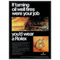 Rolex Day-Date Vintage Poster Ad
