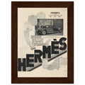 Hermes Fashion Vintage Poster Ad
