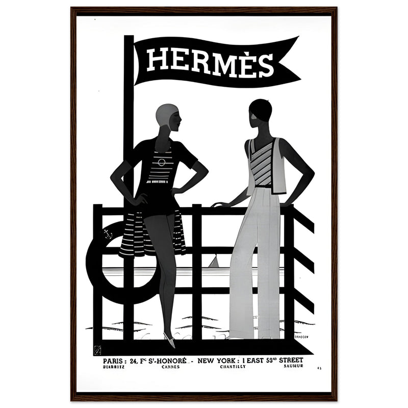 Hermes Flag Vintage Poster Ad