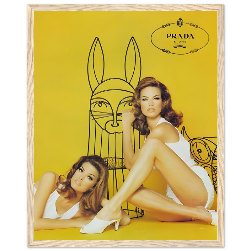 Prada Vintage Poster Ad