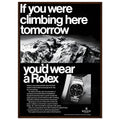 Rolex Explorer Everest Vintage Poster Ad