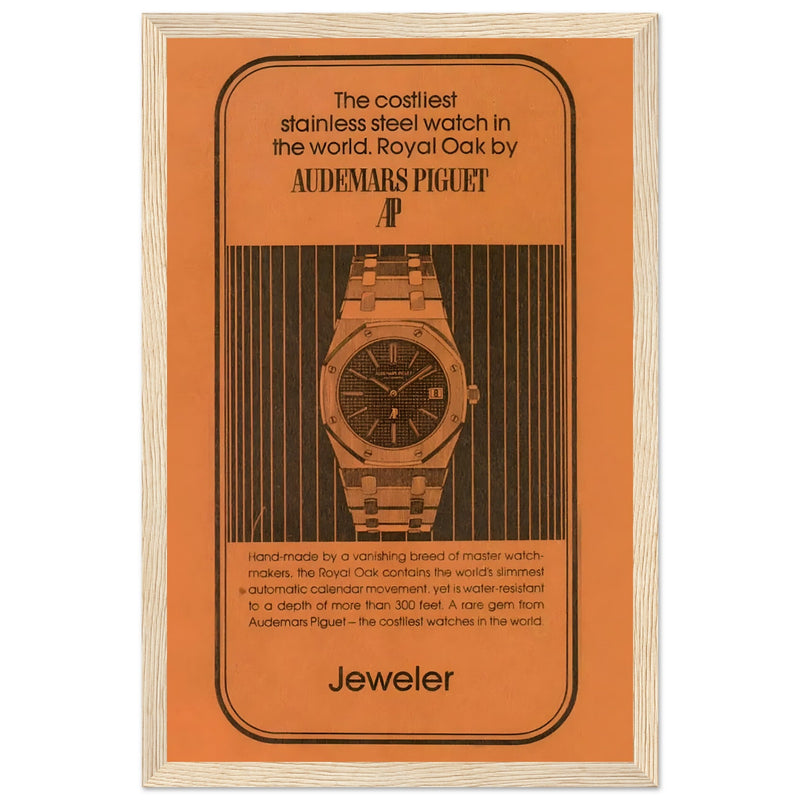 Audemars Piguet Royal Oak Vintage Poster Ad