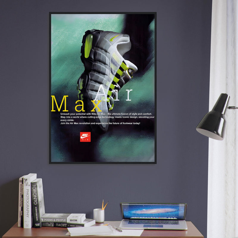 Nike Air Max Vintage Poster Ad