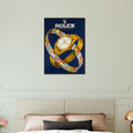 Rolex Advertising Golden Age Oyster Perpetual Vintage Poster