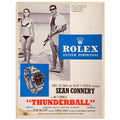 Rolex Sean Connery Vintage Poster Ad