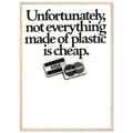 Visa Mastercard Vintage Poster