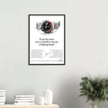 Rolex GMT Master Travel Vintage Poster Ad