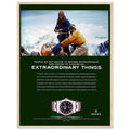 Rolex Oyster Perpetual Explorer Vintage Poster Ad